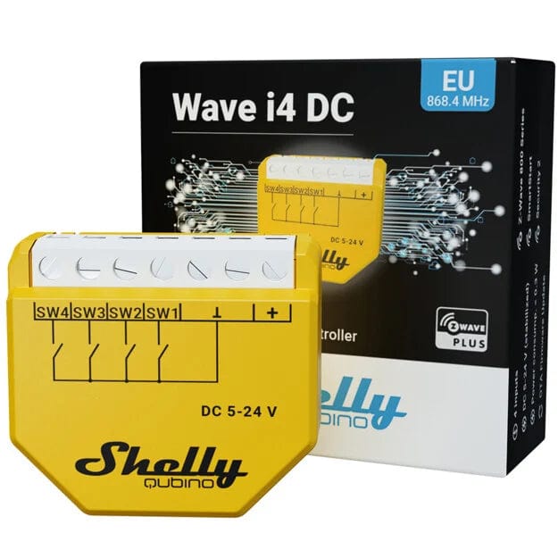 Shelly Wave i4 DC - The Pi Hut