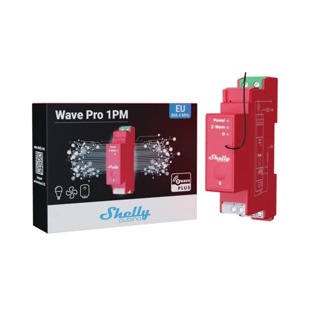 Shelly Wave Pro 1PM by Shelly - The Pi Hut