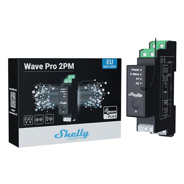 Shelly Wave Pro 2PM by Shelly - The Pi Hut