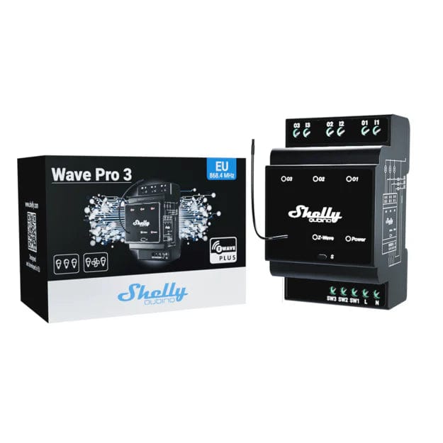 Shelly Wave Pro 3 by Shelly - The Pi Hut