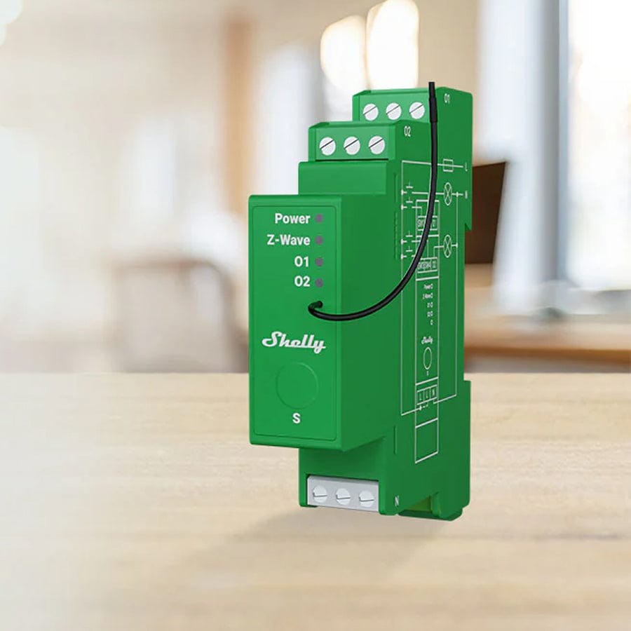 Shelly Wave Pro Dimmer 2PM by Shelly - The Pi Hut