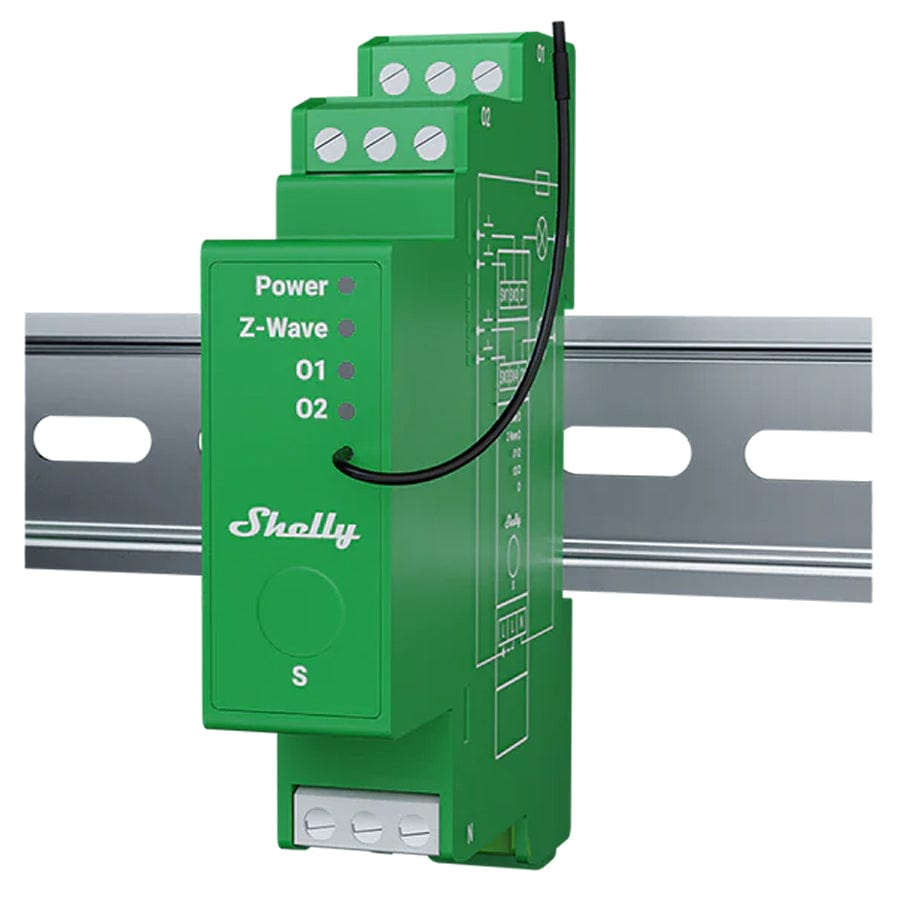 Shelly Wave Pro Dimmer 2PM by Shelly - The Pi Hut