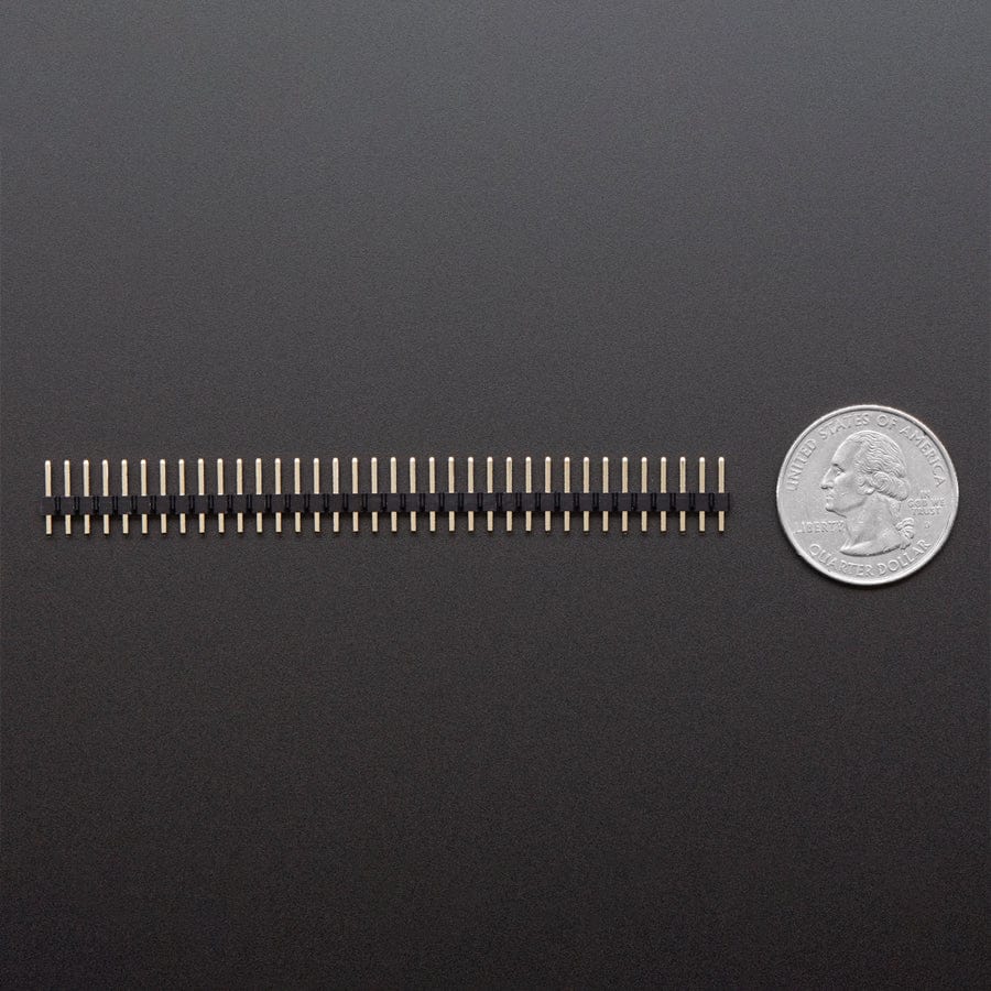 Short Male Headers 36-pin 2.54mm - Pack of 10 by Adafruit - The Pi Hut