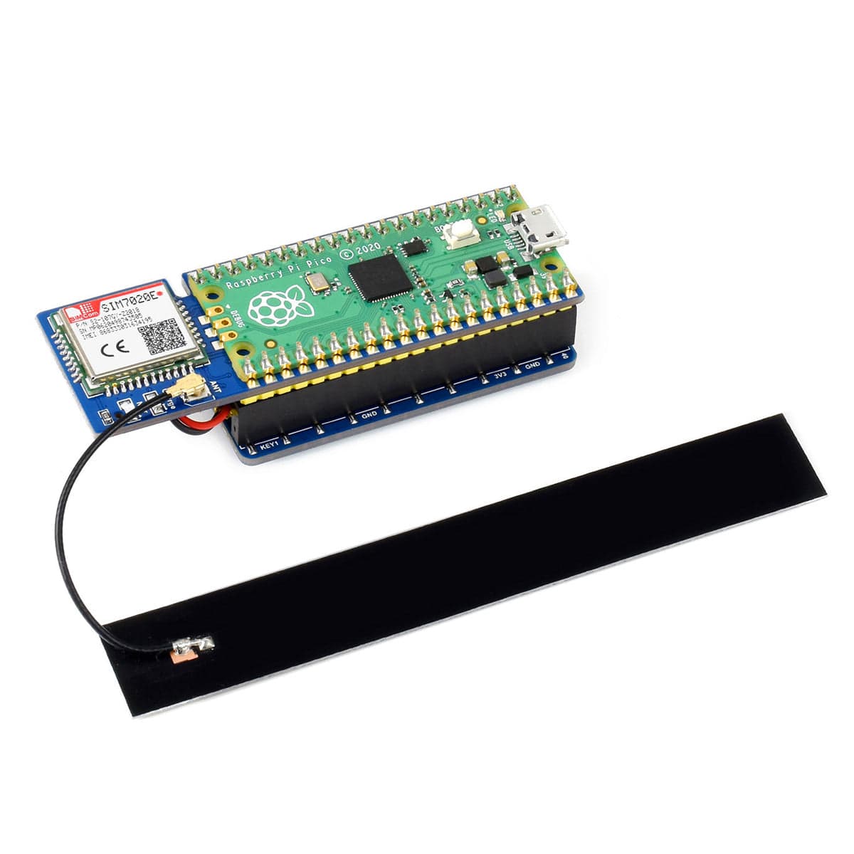 SIM7020E NB-IoT Module For Raspberry Pi Pico by Waveshare - The Pi Hut