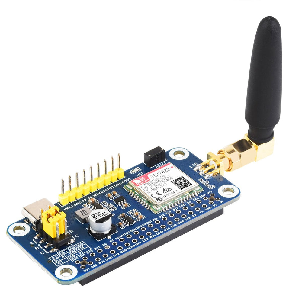 SIM7028 NB-IoT HAT for Raspberry Pi by Waveshare - The Pi Hut