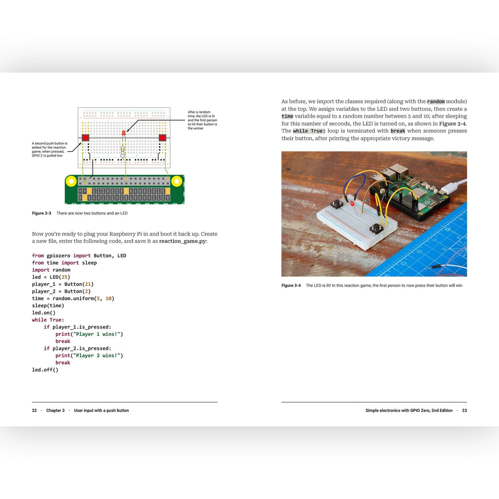 Simple Electronics with GPIO Zero by Raspberry Pi Press - The Pi Hut