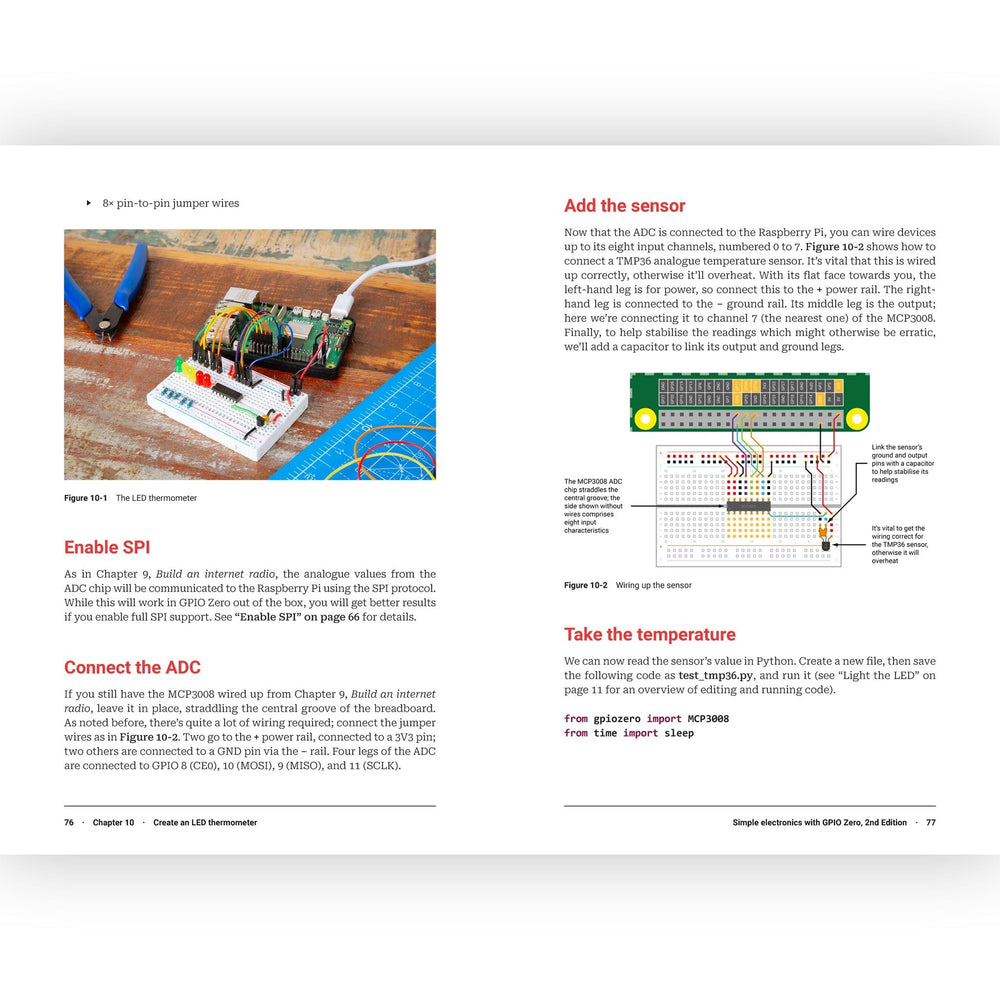 Simple Electronics with GPIO Zero by Raspberry Pi Press - The Pi Hut