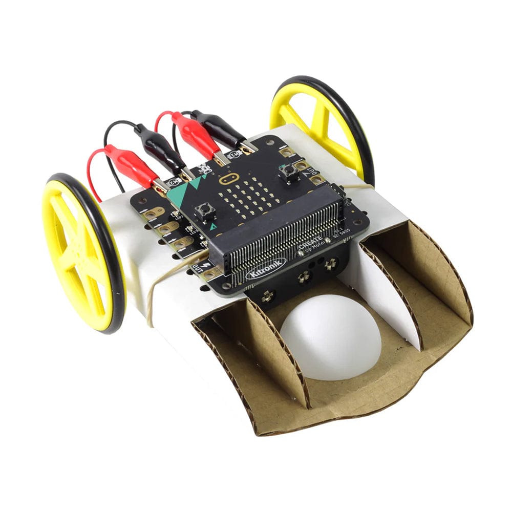 Simple Robotics Kit for the BBC micro:bit by Kitronik - The Pi Hut