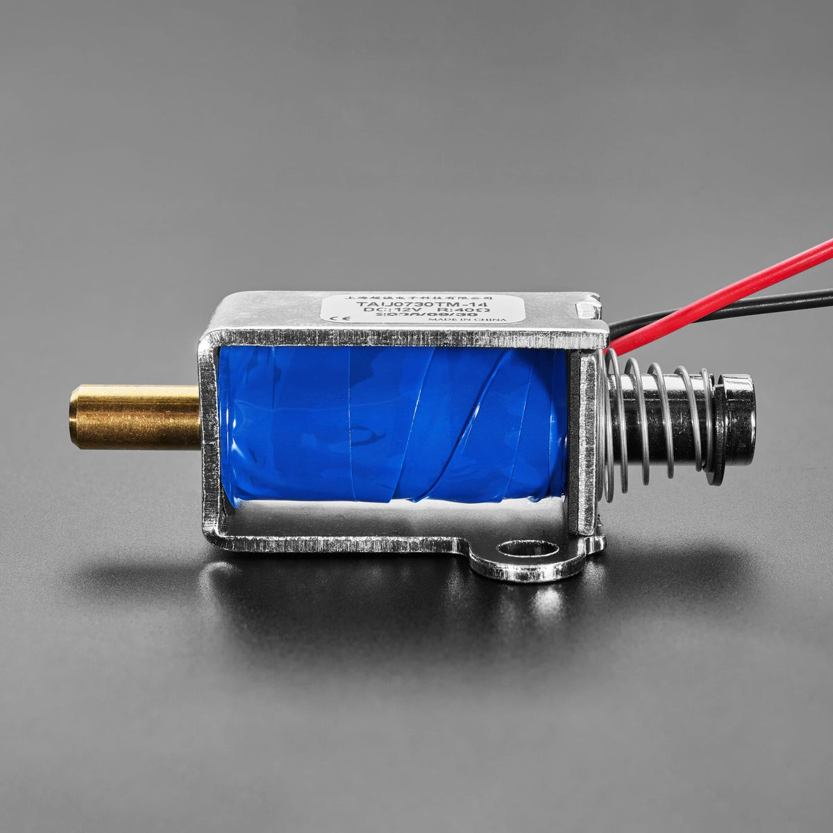 Small Push-Pull Solenoid - 12VDC by Adafruit - The Pi Hut