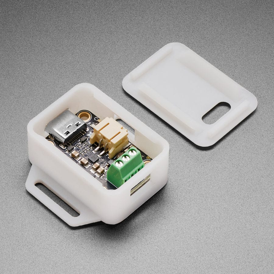 Snap-On Enclosure Adafruit USB / DC / Solar Charger with 3.3V Buck - bq25185 - The Pi Hut