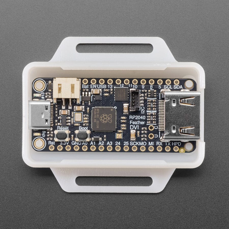 Snap-on Enclosure for Adafruit Feather RP2040 DVI by Adafruit - The Pi Hut