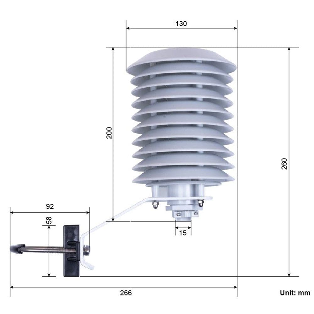 Solar Radiation Shield for Outdoor Sensor Protection by Seeed - The Pi Hut