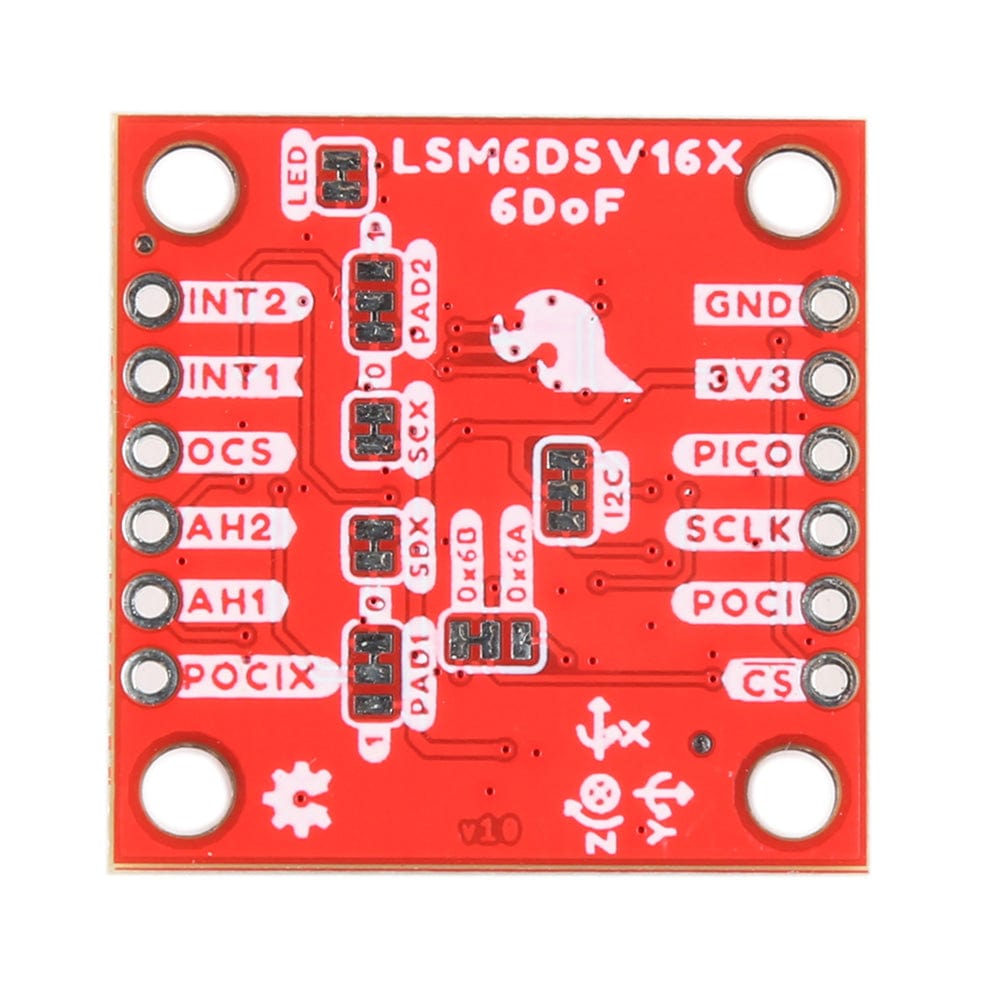 SparkFun 6DoF IMU Breakout - LSM6DSV16X by Sparkfun - The Pi Hut