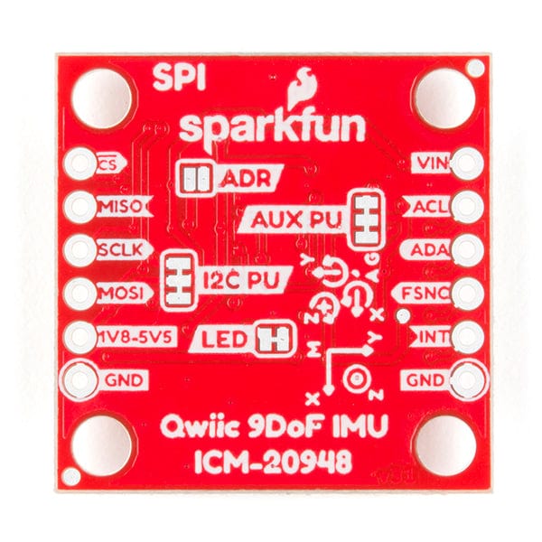 SparkFun 9DoF IMU Breakout - ICM-20948 (Qwiic) by Sparkfun - The Pi Hut