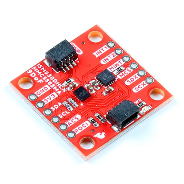 SparkFun 9DoF IMU Breakout - ISM330DHCX, MMC5983MA (Qwiic) by Sparkfun - The Pi Hut