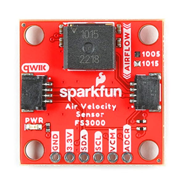 SparkFun Air Velocity Sensor Breakout - FS3000-1015 (Qwiic) by Sparkfun - The Pi Hut