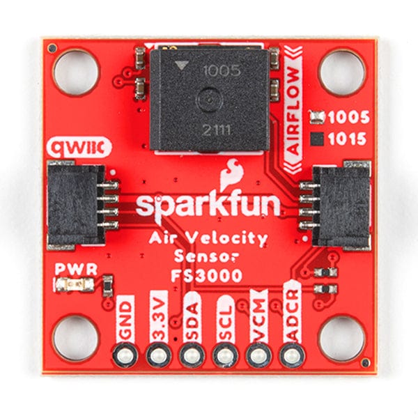 SparkFun Air Velocity Sensor Breakout - FS3000 (Qwiic) by Sparkfun - The Pi Hut