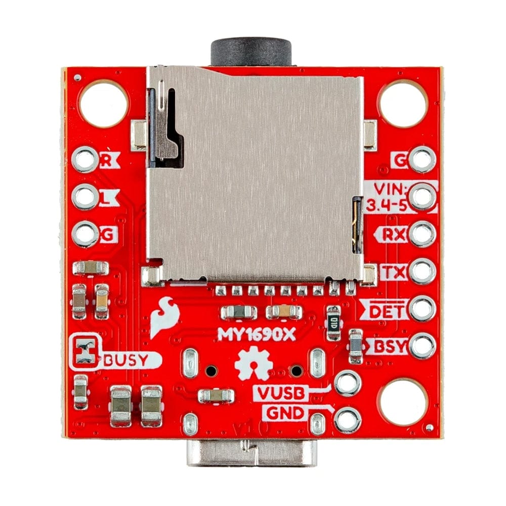 SparkFun Audio Player Breakout - MY1690X-16S by Sparkfun - The Pi Hut