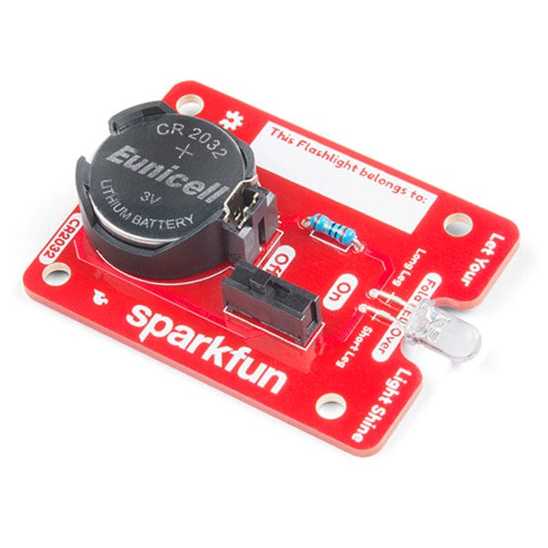 SparkFun Basic Flashlight Soldering Kit by Sparkfun - The Pi Hut
