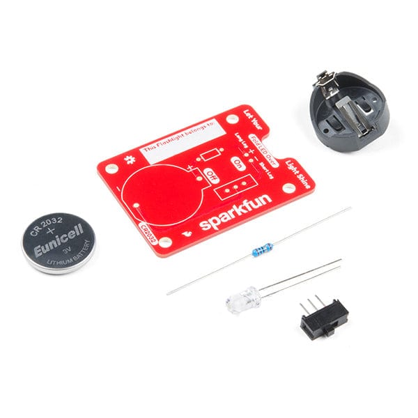SparkFun Basic Flashlight Soldering Kit by Sparkfun - The Pi Hut