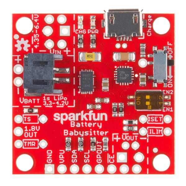 SparkFun Battery Babysitter - LiPo Battery Manager by Sparkfun - The Pi Hut