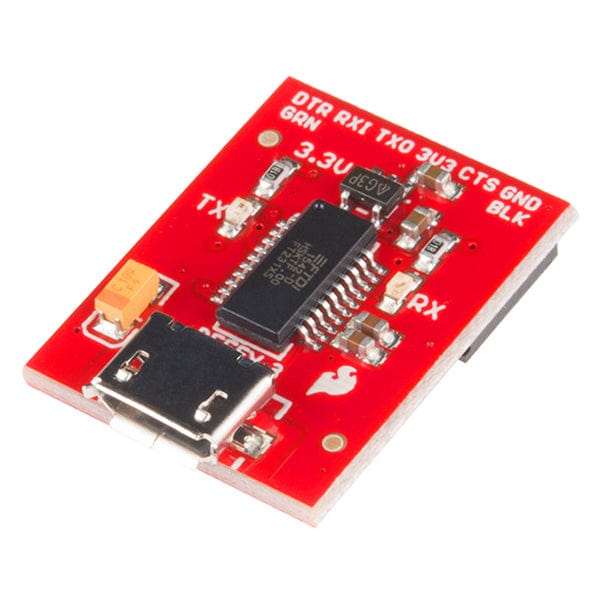 SparkFun Beefy 3 - FTDI Basic Breakout by Sparkfun - The Pi Hut