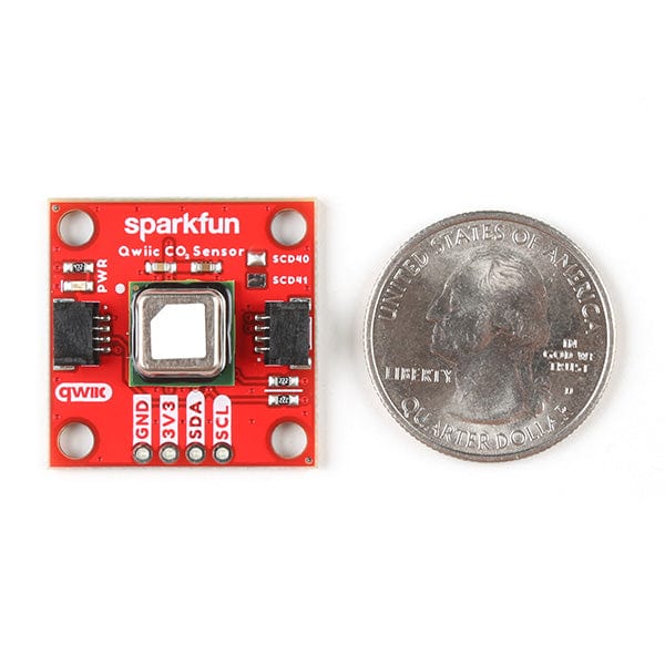 SparkFun CO₂ Humidity and Temperature Sensor - SCD40 (Qwiic) by Sparkfun - The Pi Hut