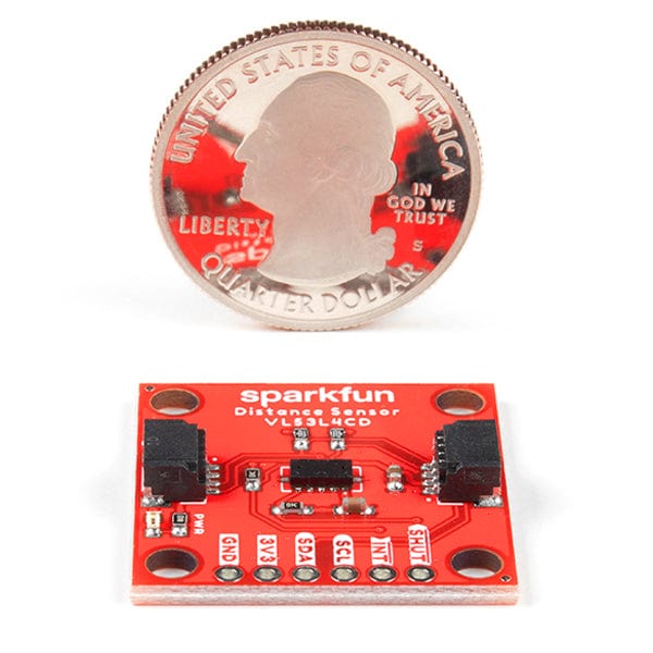 SparkFun Distance Sensor - 1.3 Meter, VL53L4CD (Qwiic) by Sparkfun - The Pi Hut