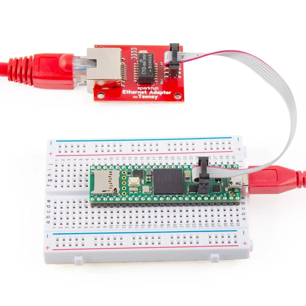 SparkFun Ethernet Adapter for Teensy by The Pi Hut - The Pi Hut