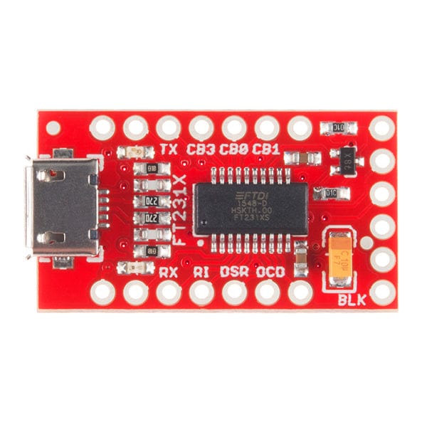 SparkFun FT231X Breakout by Sparkfun - The Pi Hut