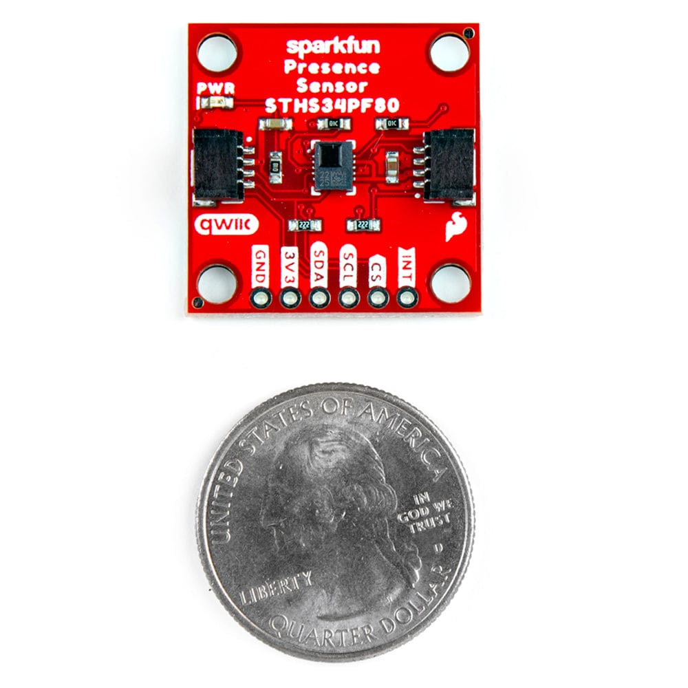 SparkFun Human Presence and Motion Sensor - STHS34PF80 (Qwiic) by Sparkfun - The Pi Hut