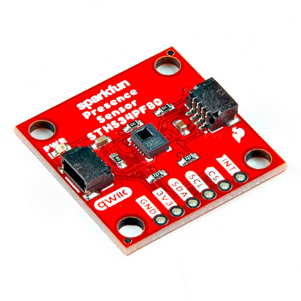 SparkFun Human Presence and Motion Sensor - STHS34PF80 (Qwiic) by Sparkfun - The Pi Hut