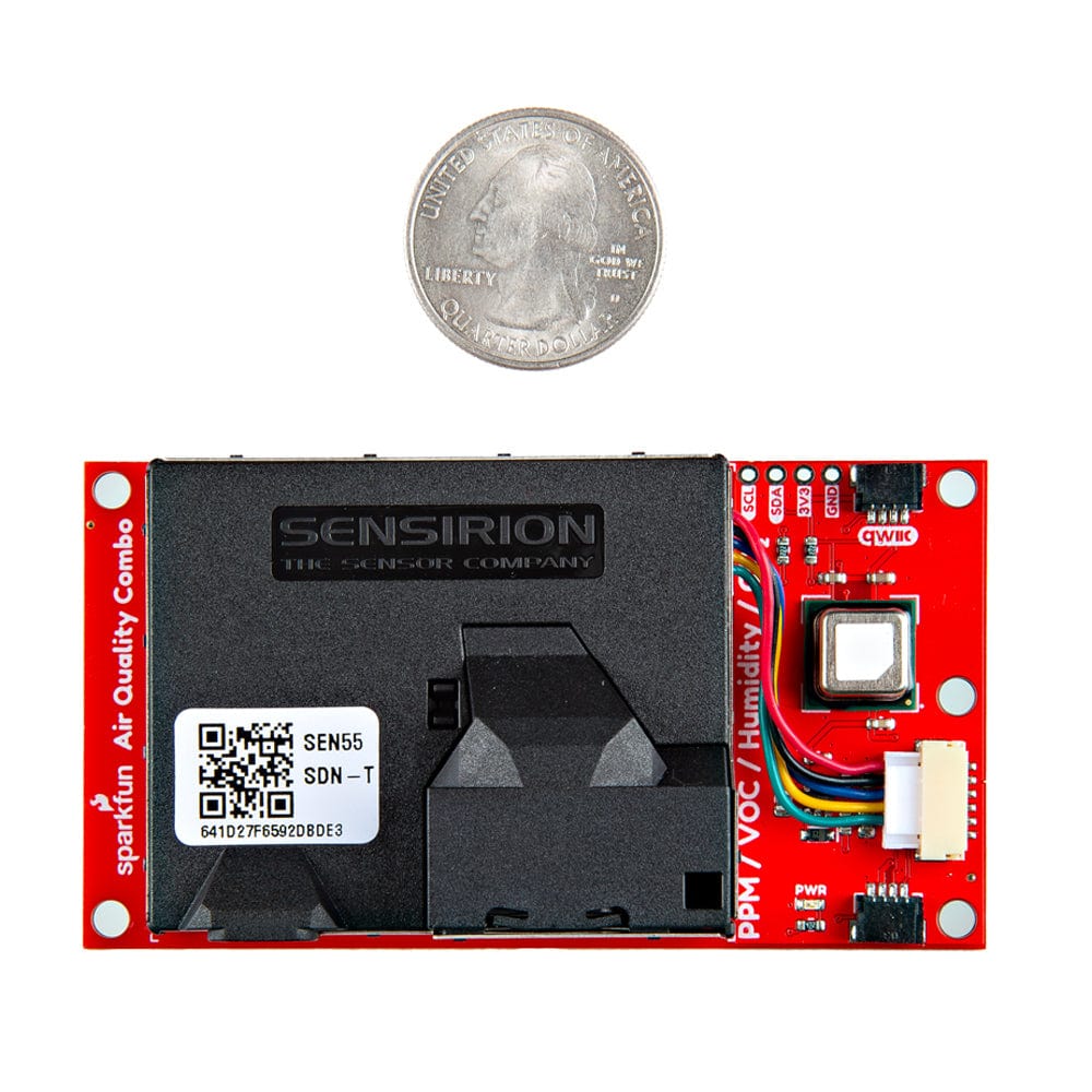SparkFun Indoor Air Quality Combo Sensor - SCD41, SEN55 (Qwiic) by Sparkfun - The Pi Hut
