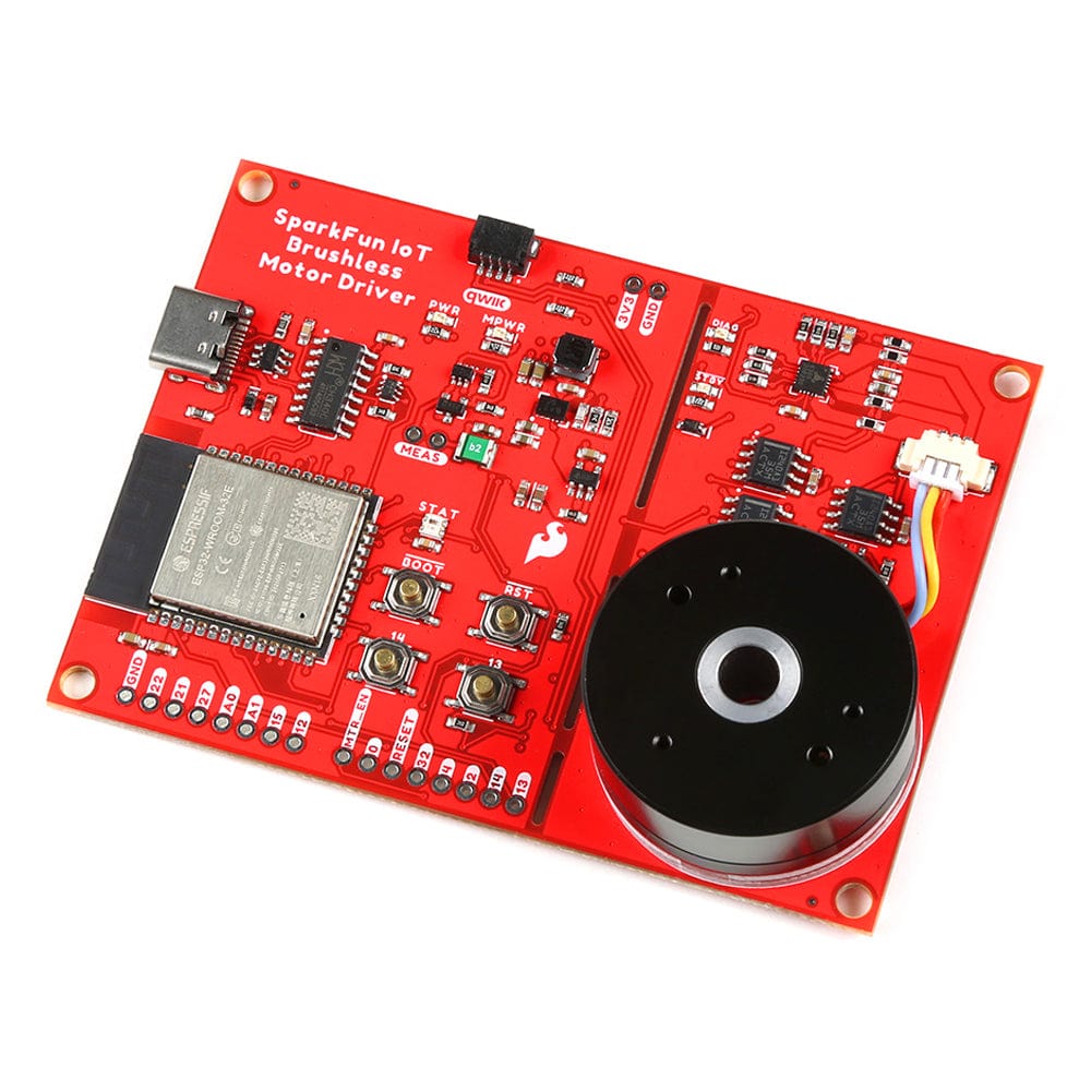 SparkFun IoT Brushless Motor Driver (ESP32 WROOM, TMC6300) by Sparkfun - The Pi Hut