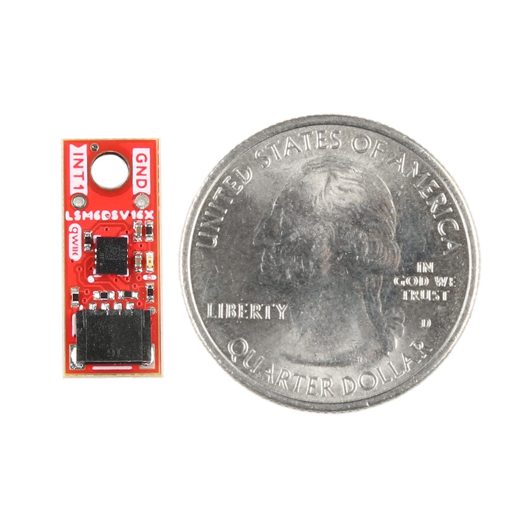 SparkFun Micro 6DoF IMU Breakout - LSM6DSV16X by Sparkfun - The Pi Hut