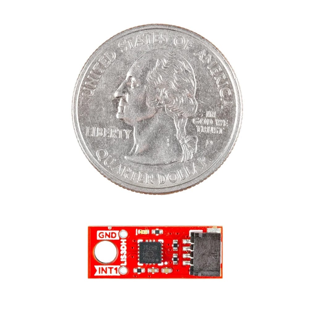 SparkFun Micro Triple Axis Accelerometer Breakout - LIS3DH (Qwiic) by Sparkfun - The Pi Hut