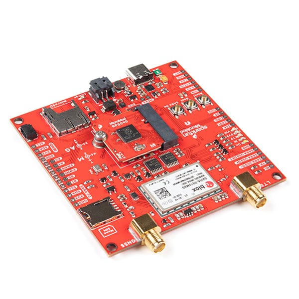 SparkFun MicroMod Asset Tracker Carrier Board by Sparkfun - The Pi Hut