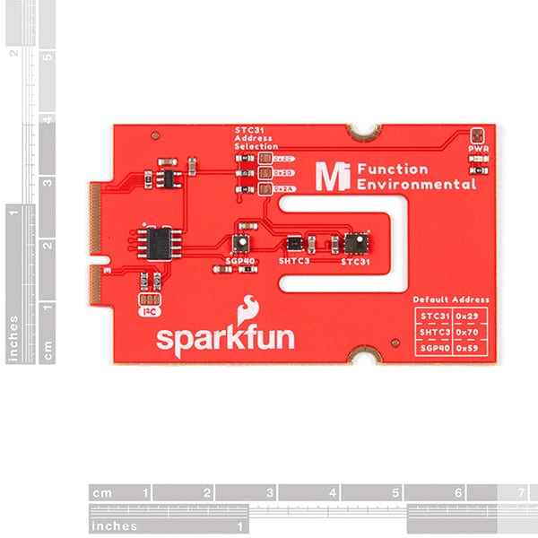 SparkFun MicroMod Environmental Function Board by Sparkfun - The Pi Hut