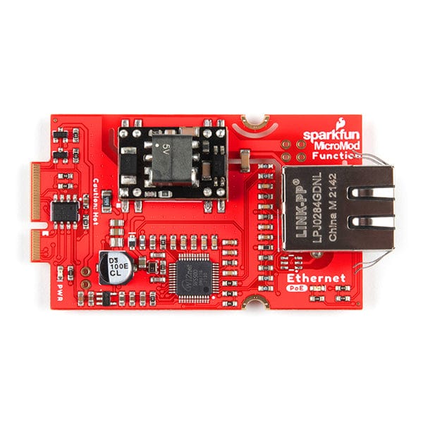 SparkFun MicroMod Ethernet Function Board - W5500 by Sparkfun - The Pi Hut