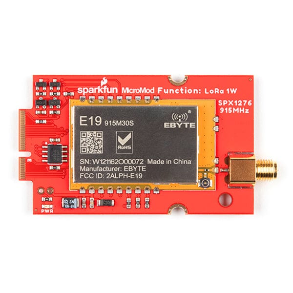 SparkFun MicroMod LoRa Function Board by Sparkfun - The Pi Hut