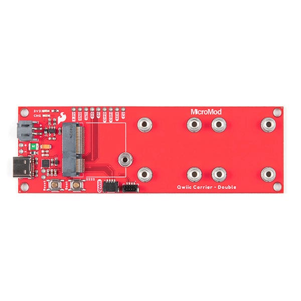 SparkFun MicroMod Qwiic Carrier Board - Double by Sparkfun - The Pi Hut