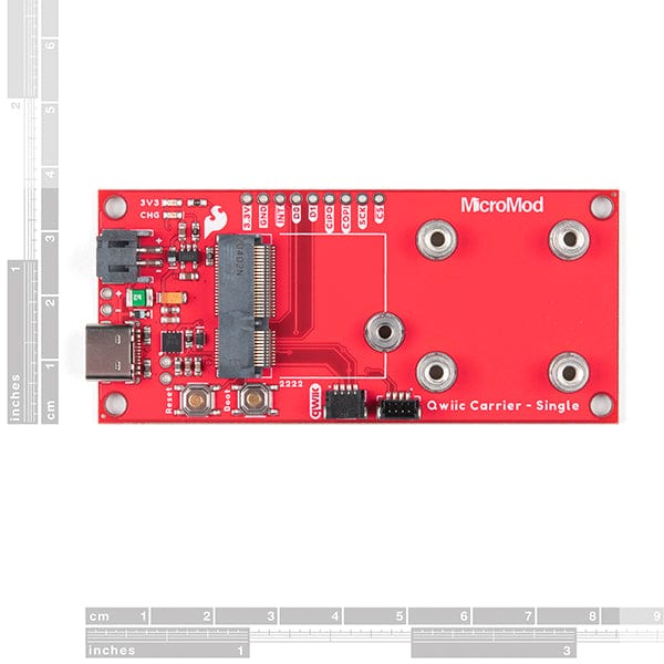 SparkFun MicroMod Qwiic Carrier Board - Single by Sparkfun - The Pi Hut