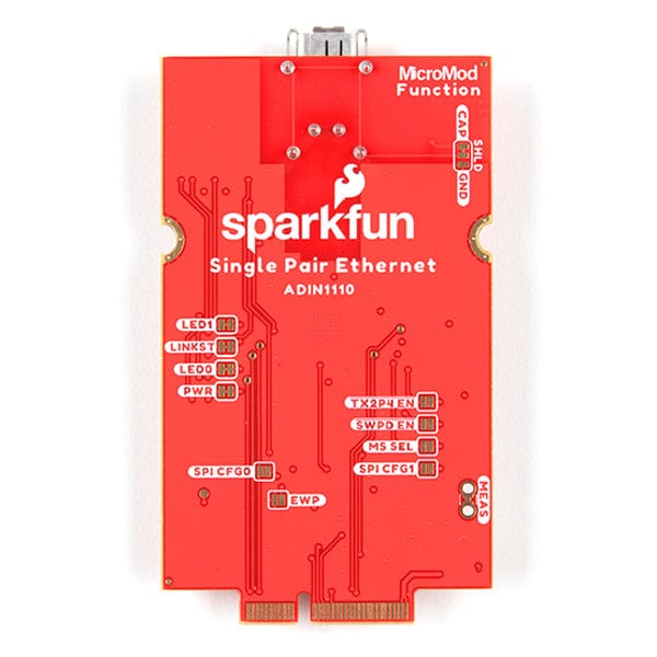 SparkFun MicroMod Single Pair Ethernet Function Board - ADIN1110 by Sparkfun - The Pi Hut