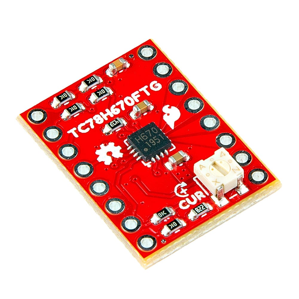 SparkFun Mini Stepper Motor Driver - TC78H670FTG by Sparkfun - The Pi Hut