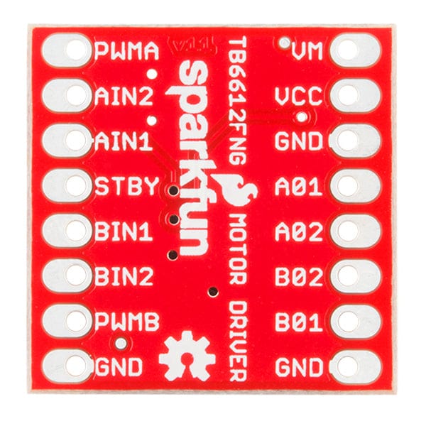 SparkFun Motor Driver - Dual TB6612FNG (1A) by Sparkfun - The Pi Hut