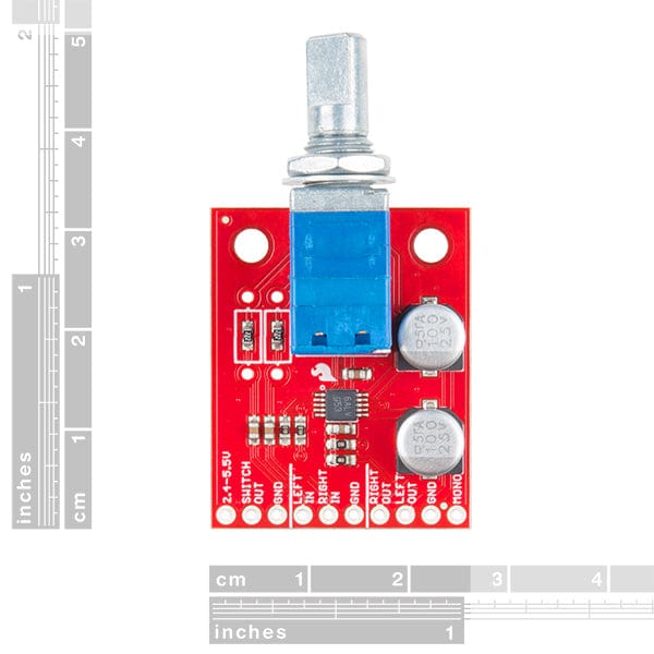 SparkFun Noisy Cricket Stereo Amplifier - 1.5W - The Pi Hut
