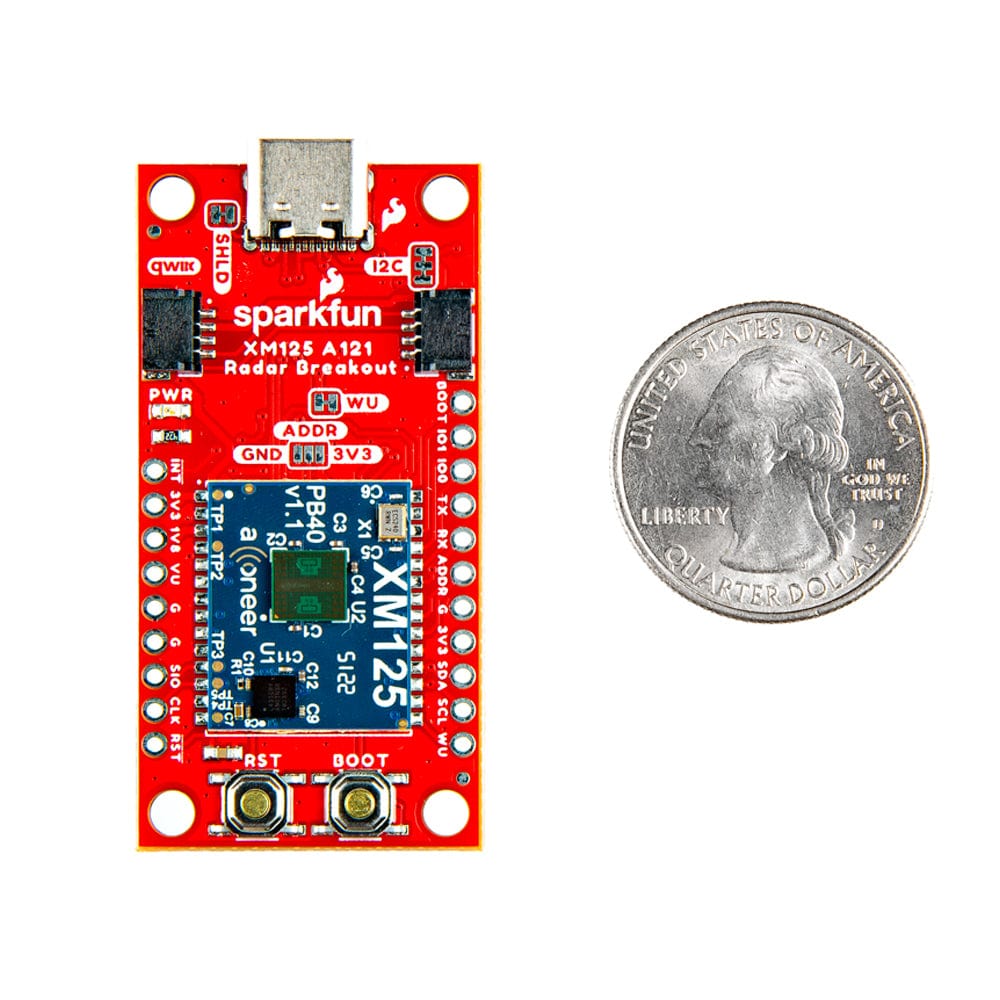 SparkFun Pulsed Coherent Radar Sensor - Acconeer XM125 (Qwiic) - The Pi Hut