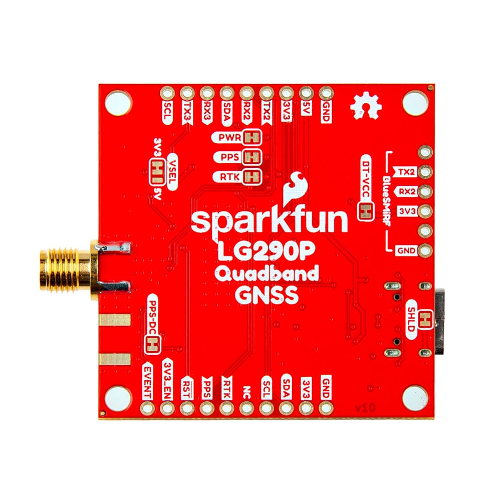 SparkFun Quadband GNSS RTK Breakout - LG290P (Qwiic) by Sparkfun - The Pi Hut