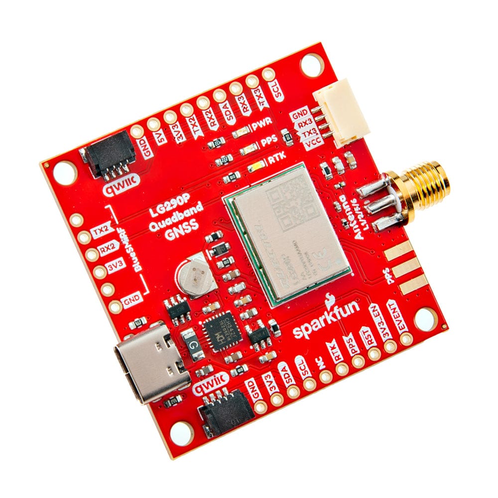 SparkFun Quadband GNSS RTK Breakout - LG290P (Qwiic) by Sparkfun - The Pi Hut
