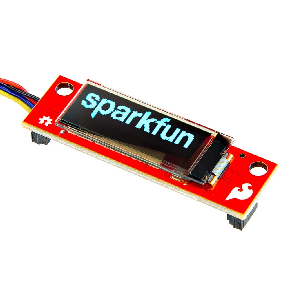 SparkFun Qwiic 0.91" OLED Display (128 x 32) by Sparkfun - The Pi Hut